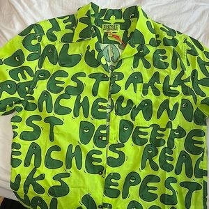 deepest reaches bubble s/s woven shirt